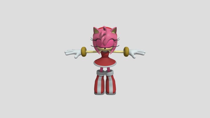 Modern Amy Rose/the Hedgehog-Sonic the Hedgehog