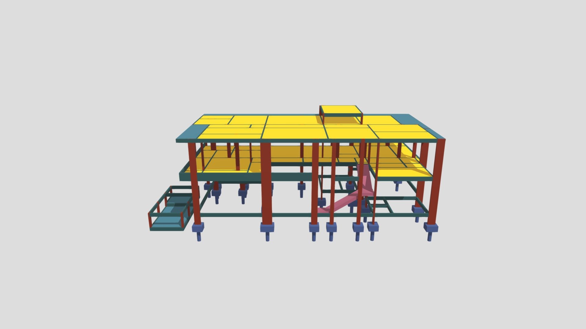 Terras Altas 1503- Estrutura 3D
