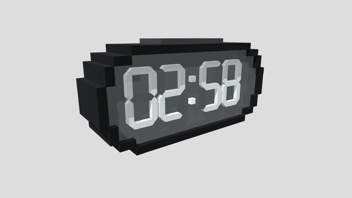 clock 3D Model