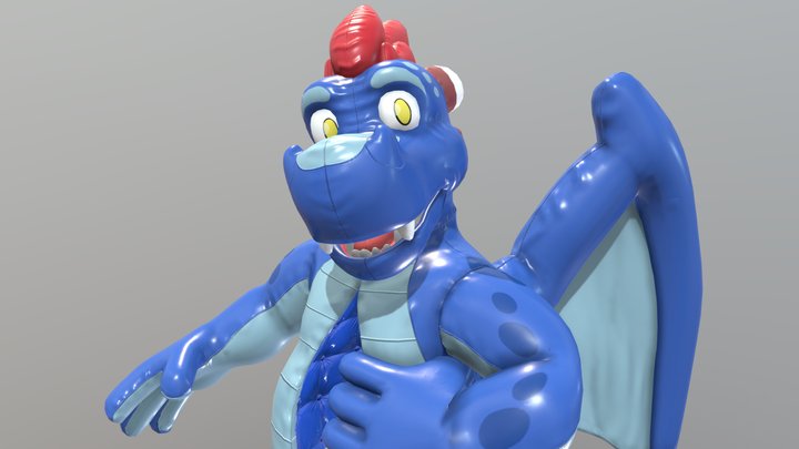 Guardian drake Pooltoy Suit 3D Model