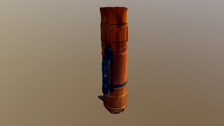 Flashlight rough scan – Modello 3D gratuito STL
