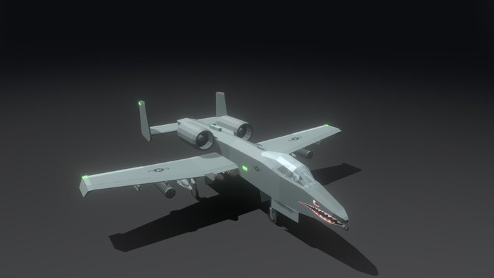 A10-warthog 3D models - Sketchfab