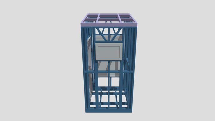 Security room 3D Model