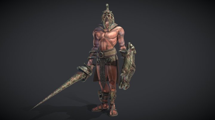 Warrior of the Sewer Lands – Modello 3D gratuito STL