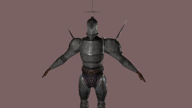 Undead Demon Knight 3D Model