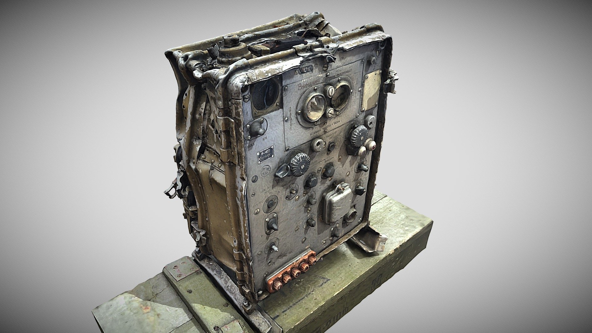 The Russian R-407 Transceiver - 3D model by TOP PROJECT (@topproject ...
