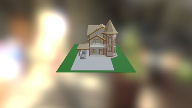 Студенческий переулок 3D Model