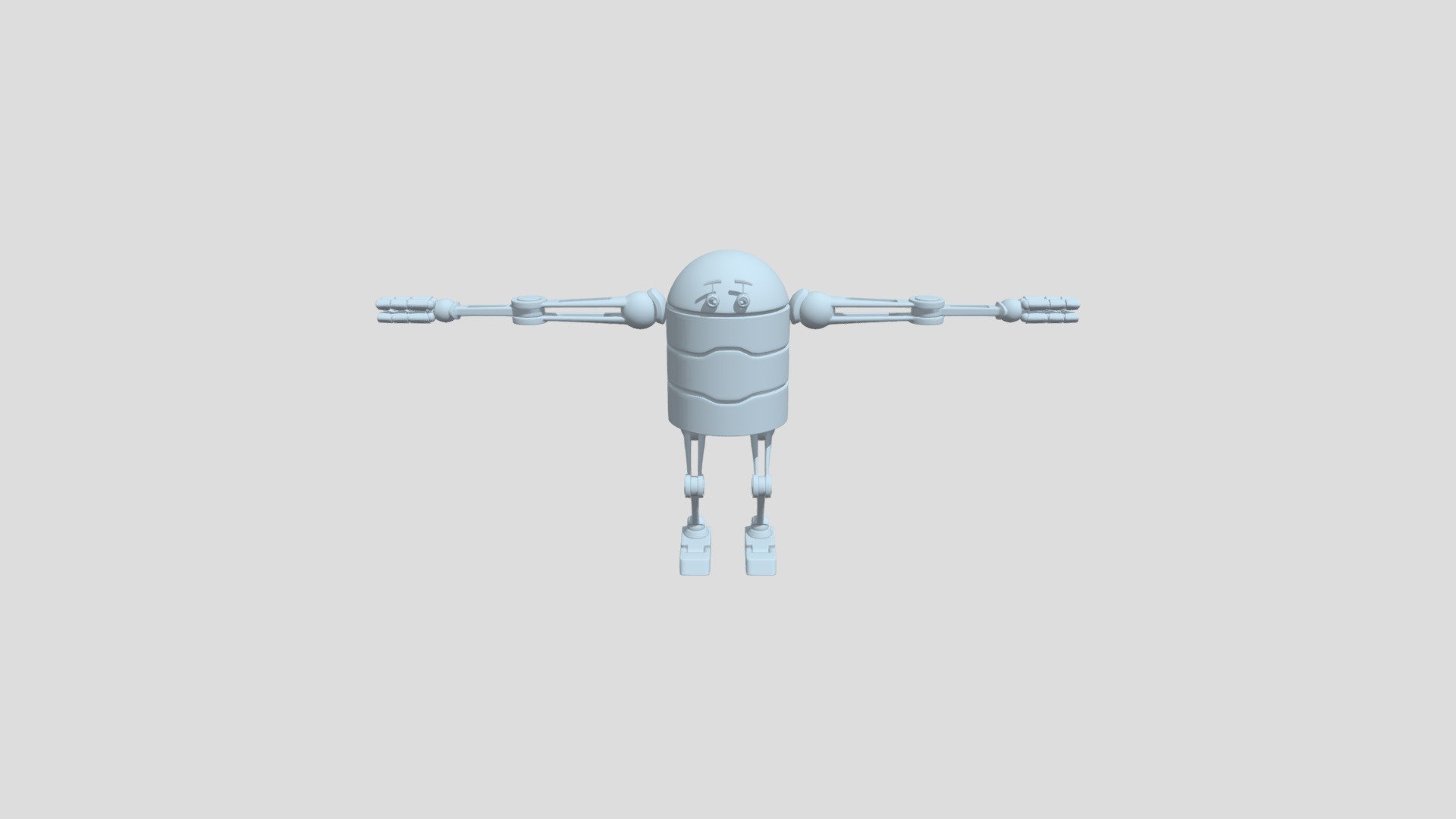 Robot - 3d Model By Knifeedge [c80c370] - Sketchfab