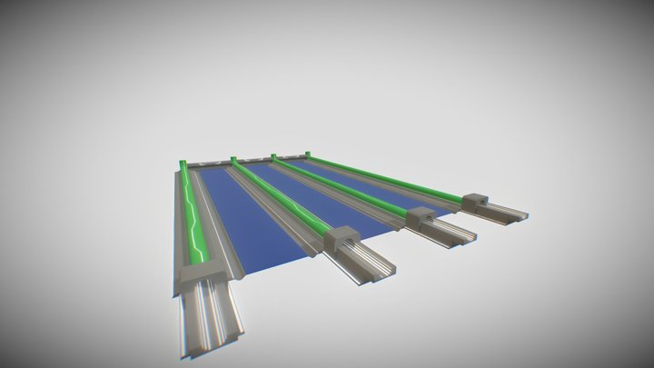 Tekken Bowling Alley 3D Model
