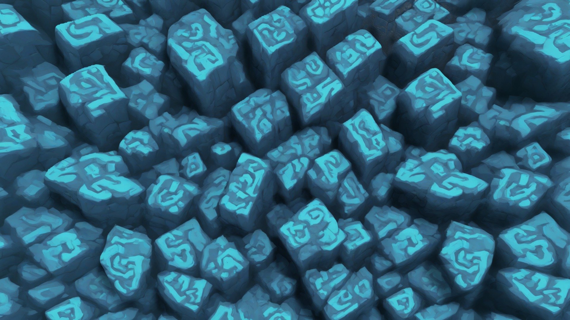 Stylized Rune Seamless Texture - Buy Royalty Free 3D model by zames1992 ...