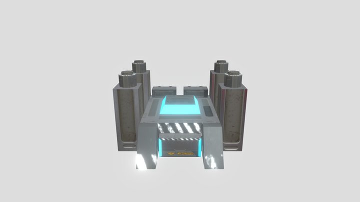 Matter Factory Building 3D Model