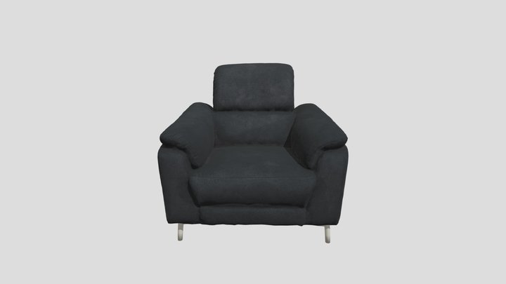 Romeo Chair Leather 3D Model