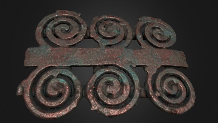 Child's costume decoration (no. 4) 3D Model