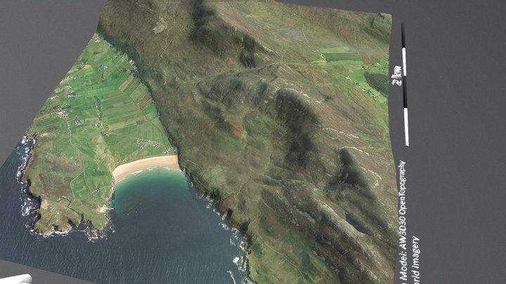 Mamore Gap, Inishowen, Co. Donegal – Modelo 3D gratuito STL