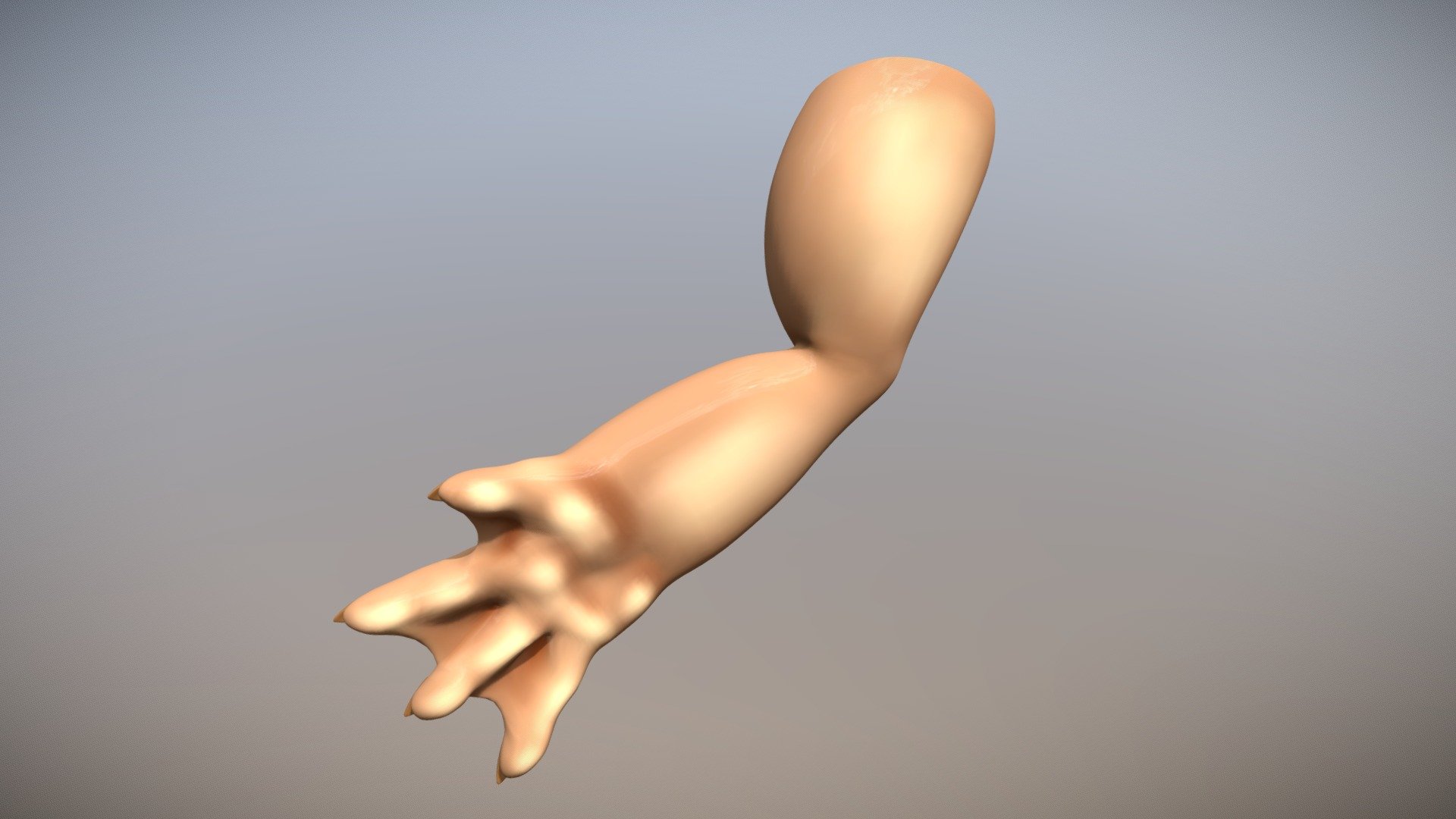 Reptile stylized arm