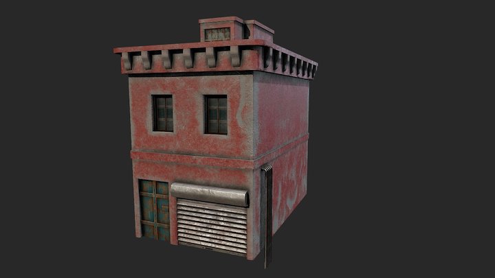 HQ building – Modello 3D gratuito STL
