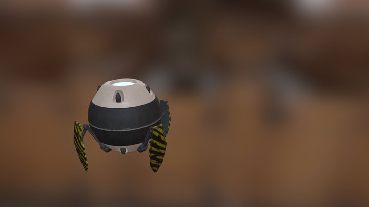 Xpider Bot 3D Model