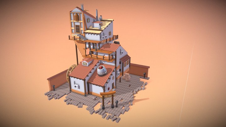 merchants ' house 3D Model