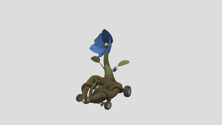 Moustachekart - Game Art 2 exam assignment 3D Model