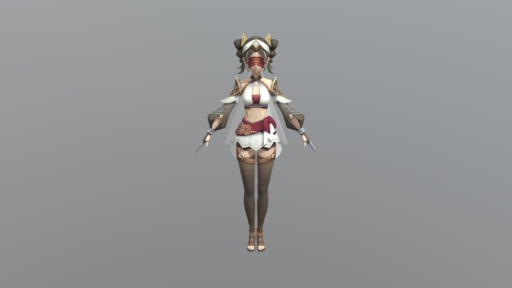 Eremite Desert Clearwater - Genshin Impact 3D Model