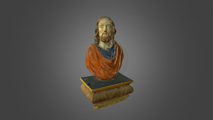 Jesus Büste 3D Model