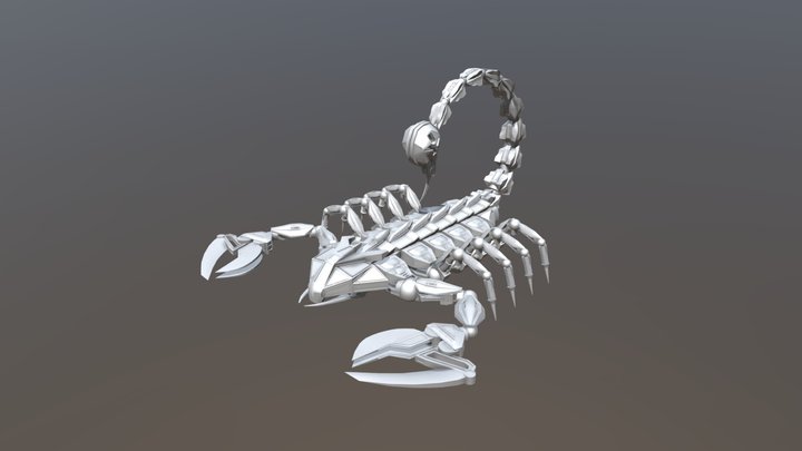 Mechanical Scorpion 3D Model