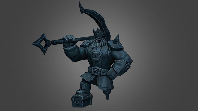 Pirate King 3D Model
