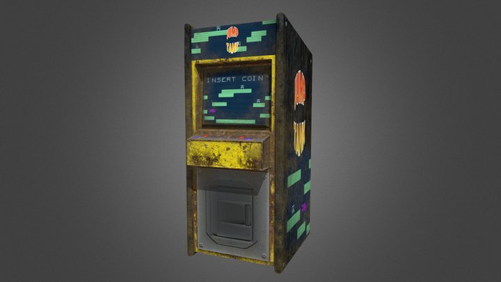 Arcade Cabinet 3D Model