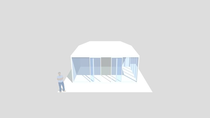Летняя кухня 3D Model