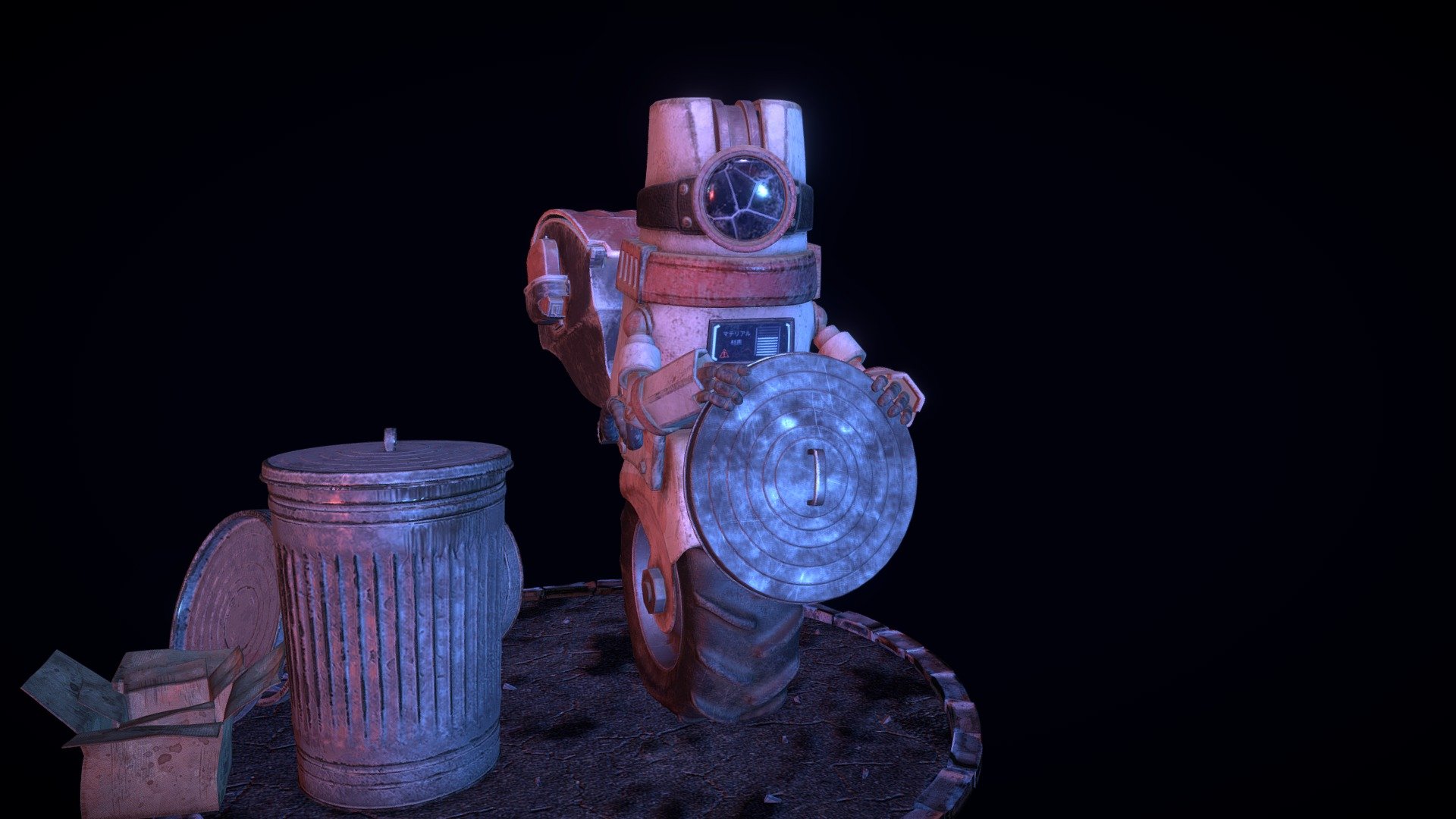 DustBot Sketchfab