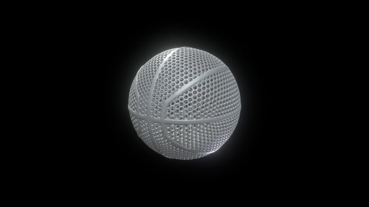 Basketball - Round Holes 3D Model