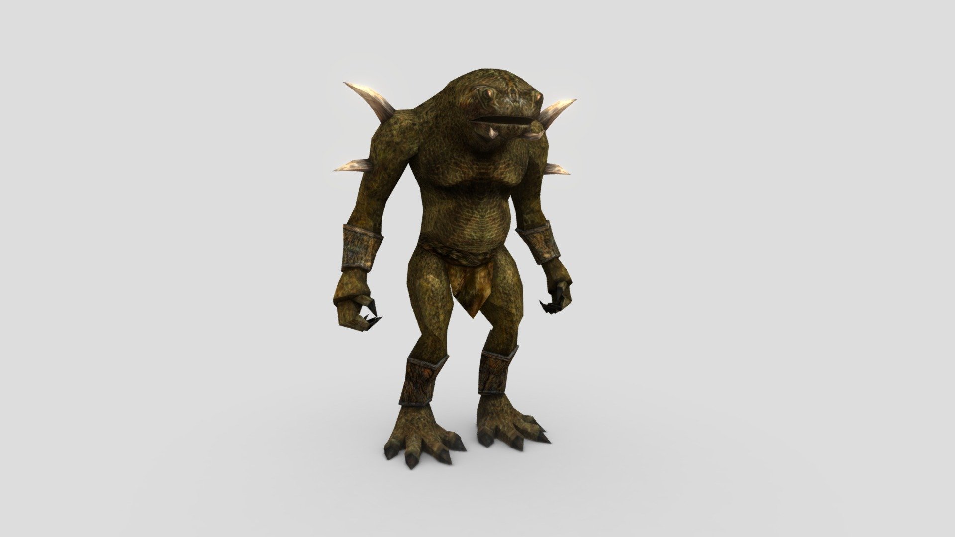 Frogman (The Chronicles of Myrtana) - 3D model by Bartłomiej Lach ...