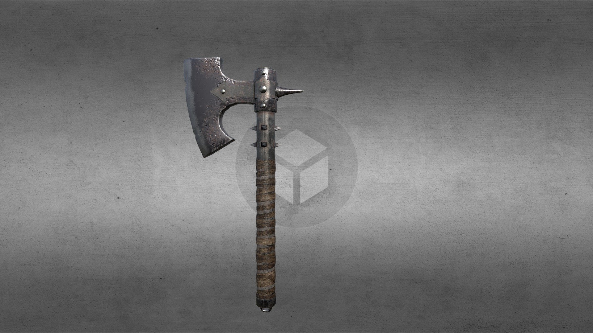 Chaos Warrior Axe - 3d Model By Jobbysalad [c815b8b] - Sketchfab