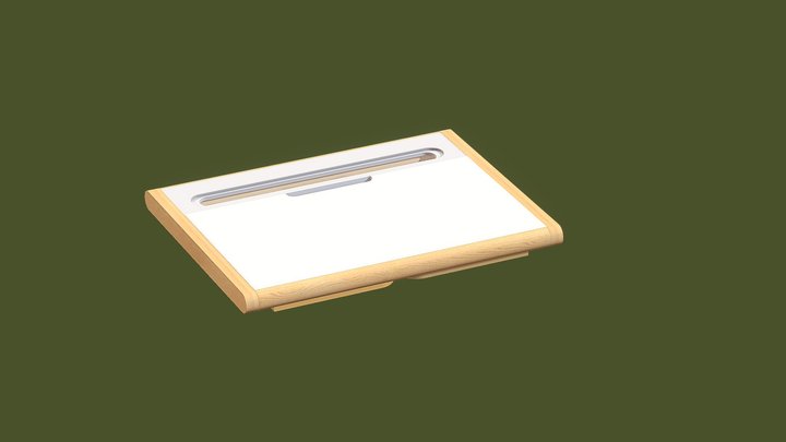 Детский столик 0-5. Анимация 3D Model