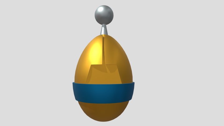 Sparkwedge egg 3D Model