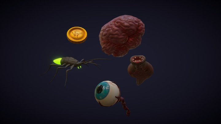 Ingredients 2 3D Model