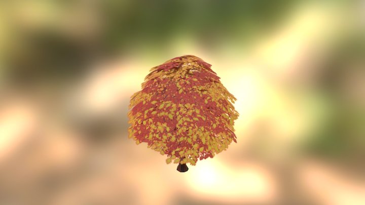 Upright Tree 3D Model