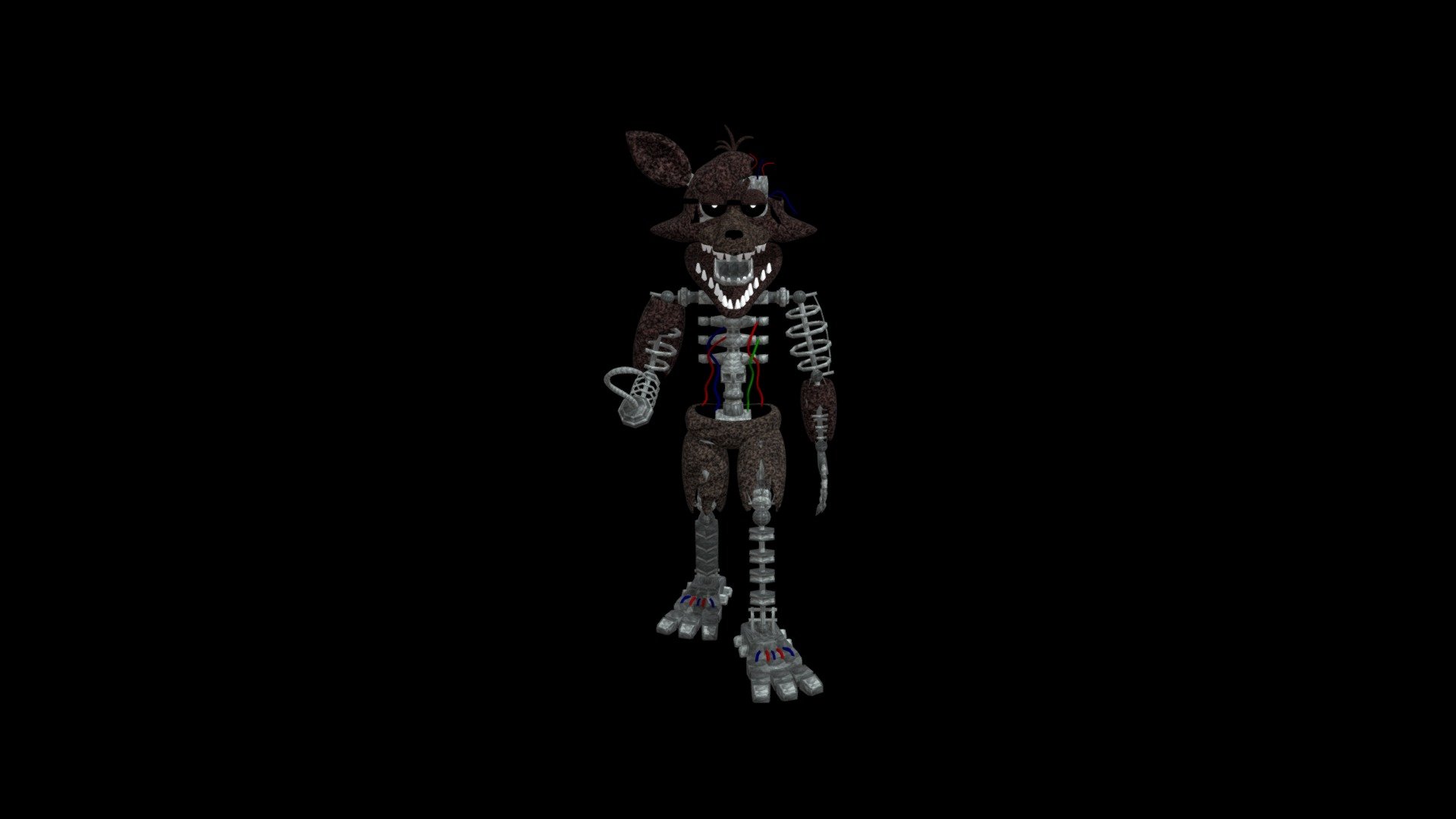 Ignited Foxy Walk Animation *Updated*