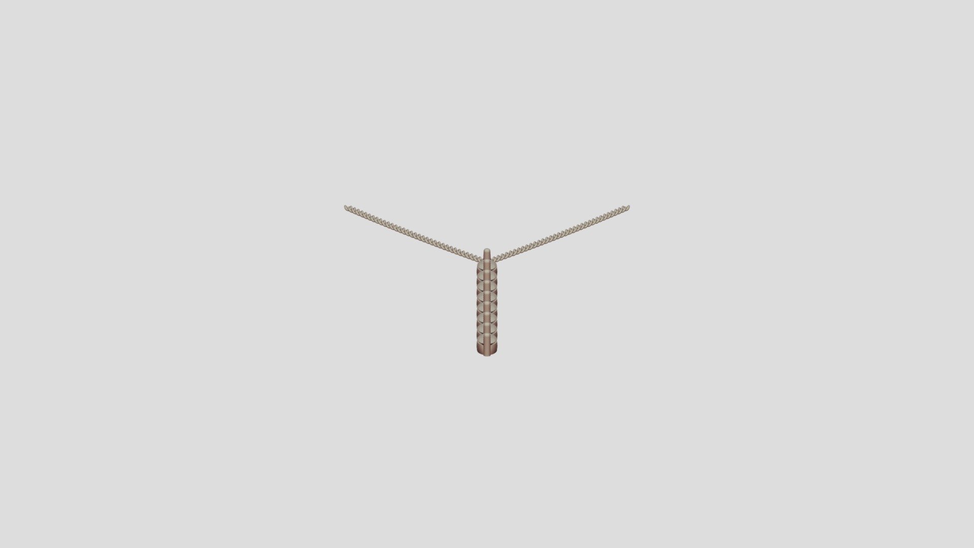 Tain Oval Pendant