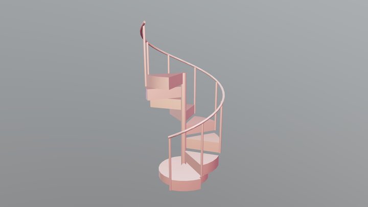 _[3D_PRINT]_Spiral_Staircase-Test 3D Model