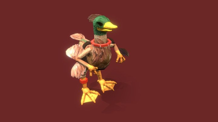 Leroy the Duck 3D Model