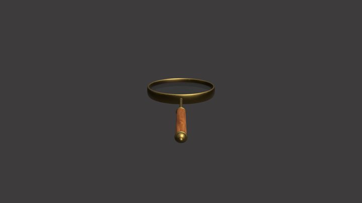 Magnifying-glass 3D Model
