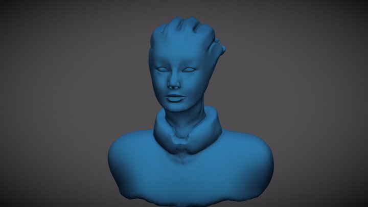 Asari from Mass Effect 3D Model
