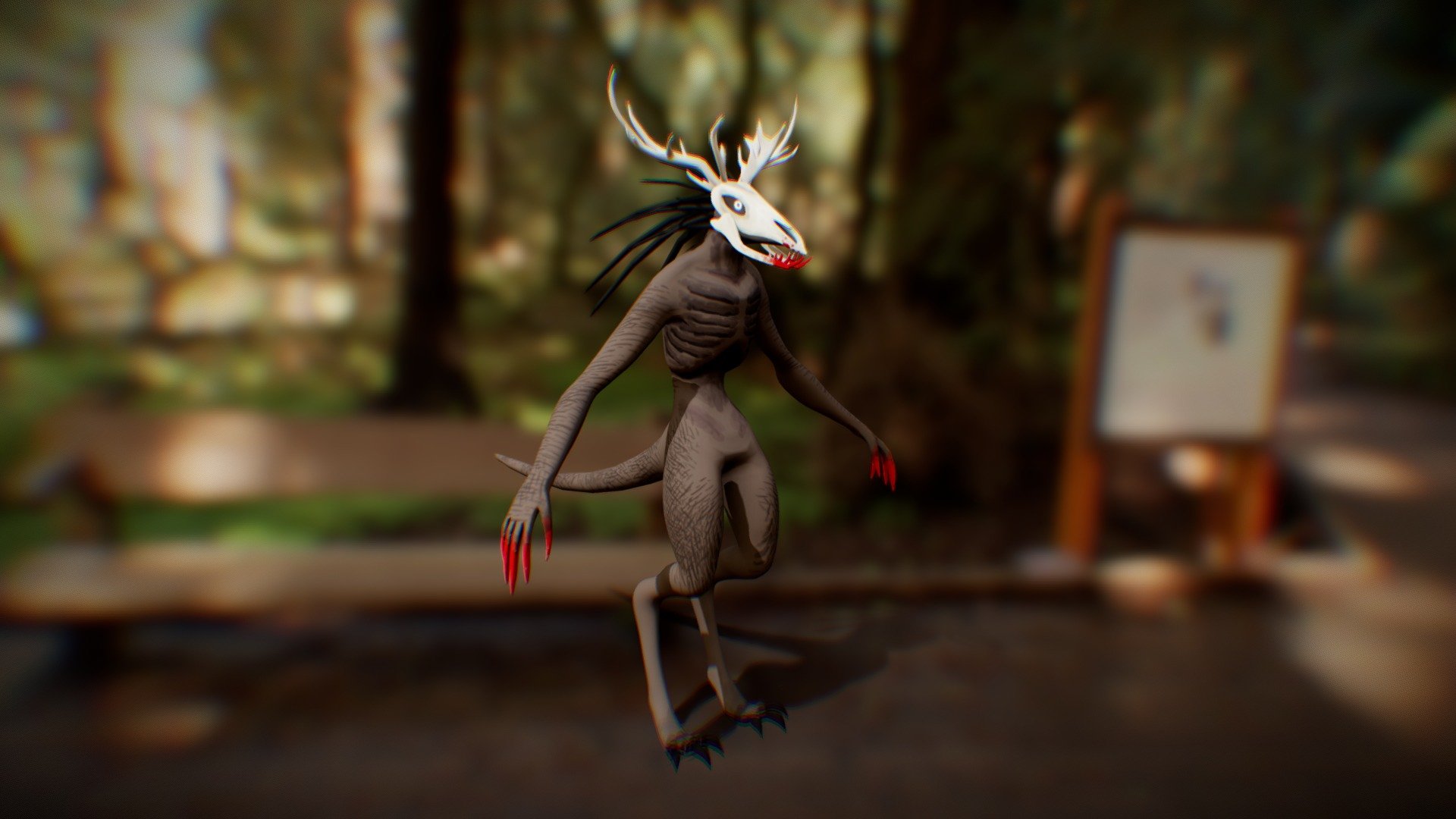 Wendigo - Download Free 3D model by Matthew-David [c81d63e] - Sketchfab