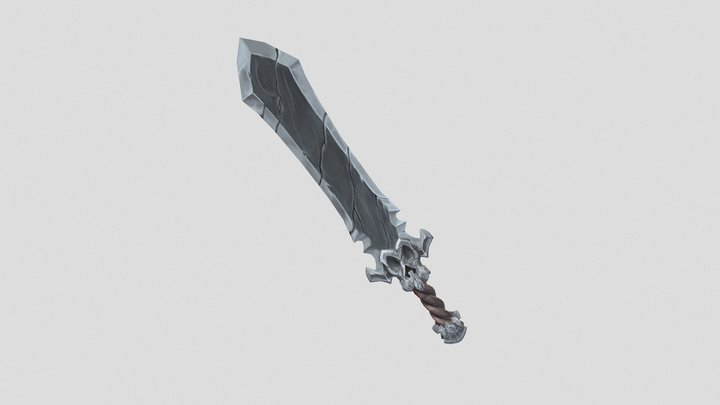 Skull Sword - Espada de Caveira 3D Model