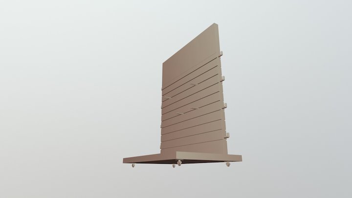 Retail Stand 3D Model