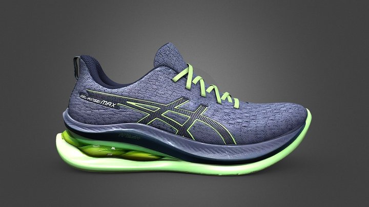 Sneakers shoes ASICS Men Gel-Kinsei 3D Model