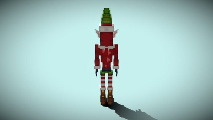 Evil Santa Elf   3 3D Model