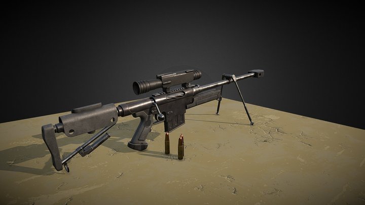 Sniper 2 – Gratis 3D-model STL