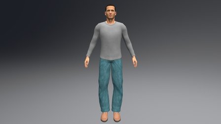 James 3D Model